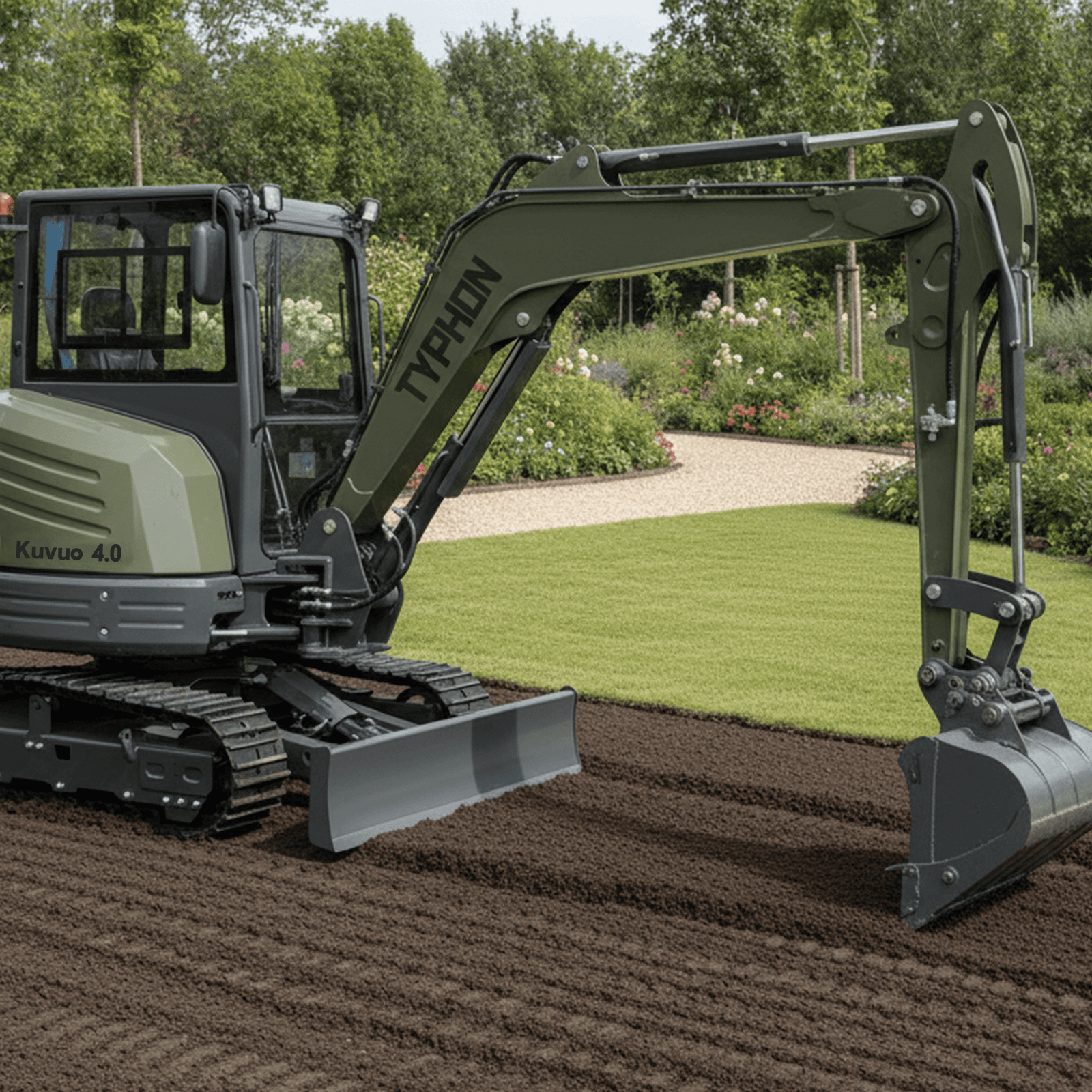 Finish Grading Worksite